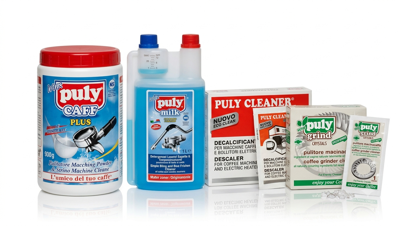 Coffee Machine Cleaning Materials
